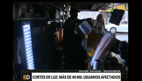 Primer día de cortes programados con 40 mil usuarios afectados