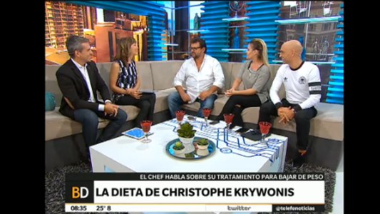 La dieta de Christophe Krywonis