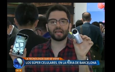 Los súper celulares, en la feria de Barcelona