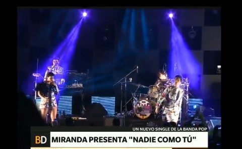 Miranda presenta "Nadie como tu"