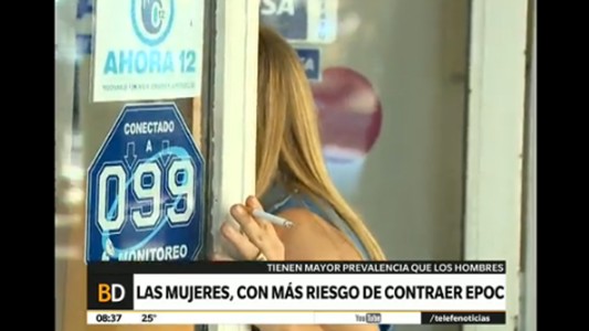 Las mujeres, con más riesgo de contraer EPOC