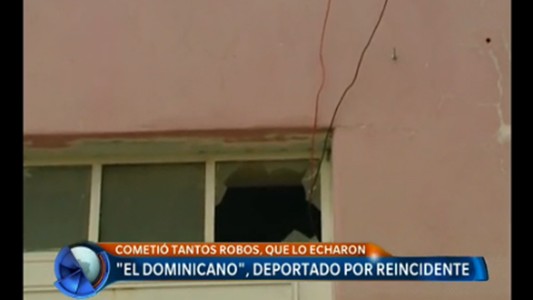 "El dominicano": deportado por reincidente