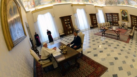 Macri se reunió con el Papa Francisco en el Vaticano