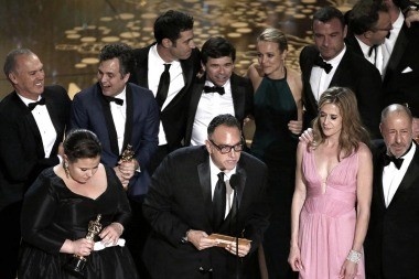 "Spotlight" se llevó el galardón a la mejor película