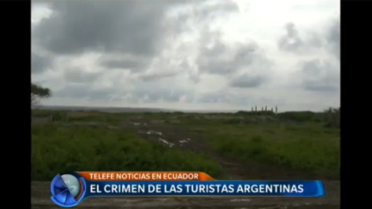 Montañita, el escenario del doble crimen