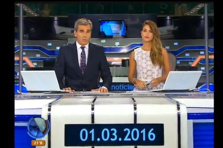 Telefe Noticias a las 13 / Bloque 1 / 01/03/2016