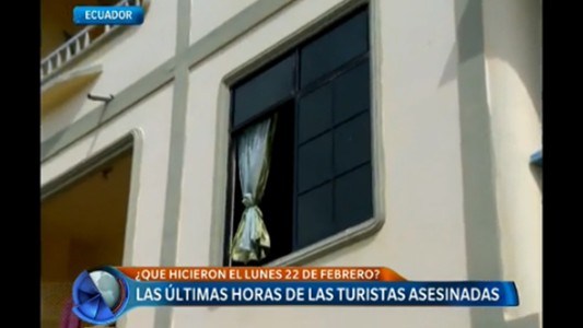 Las últimas horas de las turistas asesinadas en Ecuador