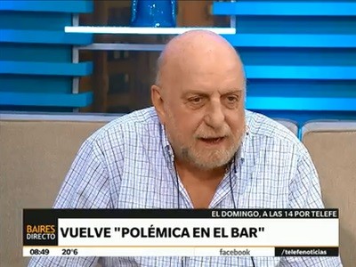 Horacio Pagani en "Polémica en el Bar": "voy a discutir contra todos"