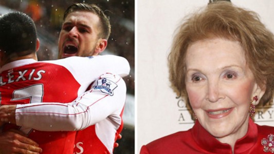 Ramsey lo hizo de nuevo: marcó un gol y falleció otra celebridad