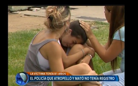 El policía que atropelló y mató no tenía registro