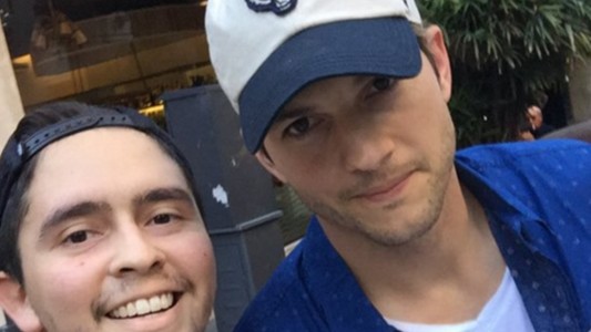 Ashton Kutcher, de paseo por Buenos Aires