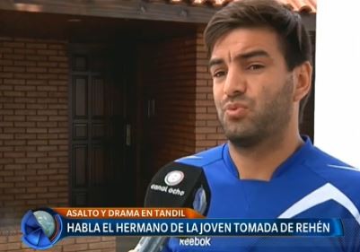 Asalto al kiosco de Tandil: habló el hermano de la rehén