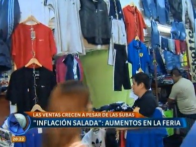 El "Índice La Salada": los aumentos de precios