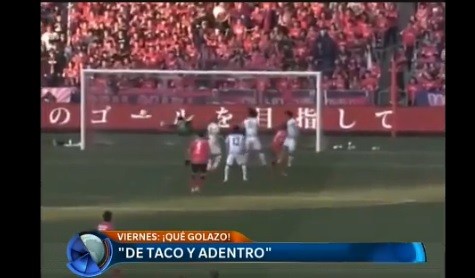 Doble taco y adentro... el gol del día