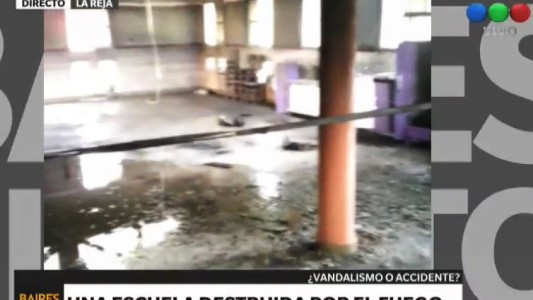 Se incendió un jardín en Moreno