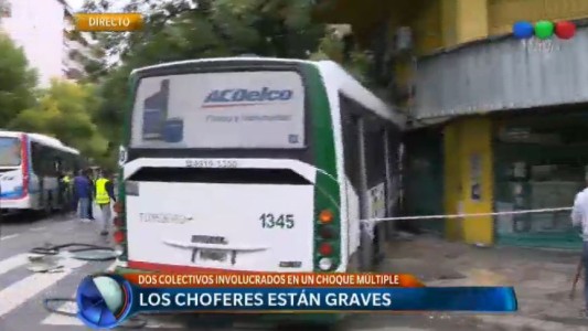 Choque múltiple en Villa Crespo: al menos 18 heridos