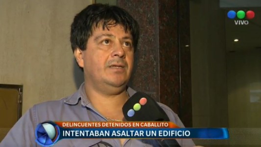 Dos detenidos que intentaban robar un edificio en Caballito