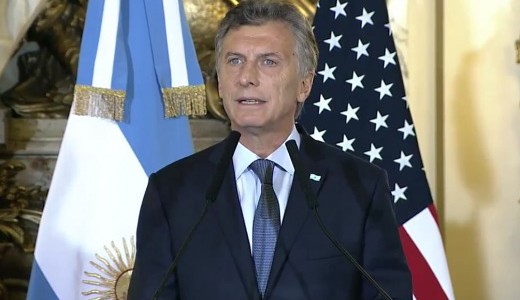 Macri: "Se inicia una etapa de relaciones maduras, inteligentes y constructivas con Estados Unidos"