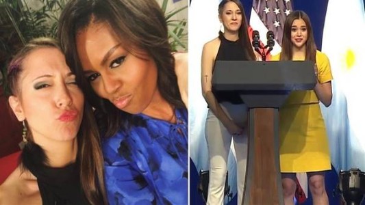 Daiana Hernández, la youtuber argentina que presentó a Juliana Awada y Michelle Obama