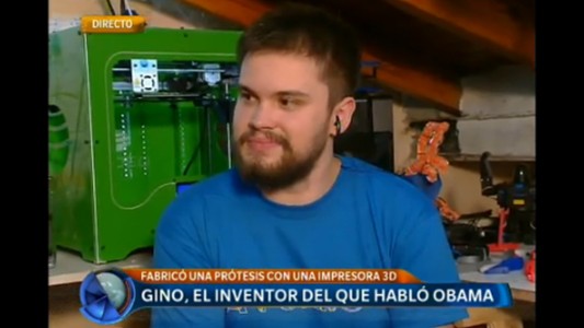 Gino, el inventor del que habló Obama
