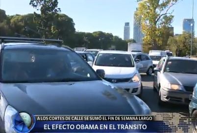 El efecto Obama en el tránsito