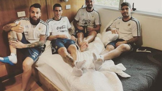 Video en Instagram: Pocho Lavezzi mostró la intimidad de la Selección