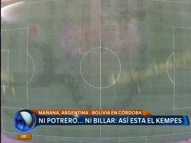 Ni potrero ni billar: así está el Mario Alberto Kempes