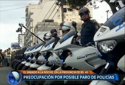 Malestar en la Policía Bonaerense: convocan a protestar contra Vidal