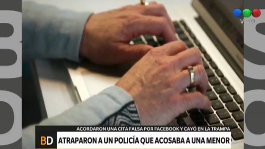 Atraparon a un policía que acosaba a una menor
