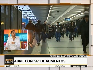 Abril empieza con "A" de aumentos