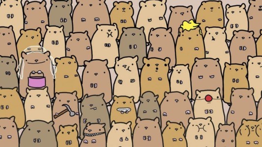 Otro desafío óptico: ¿podés encontrar la papa entre estos hamsters?