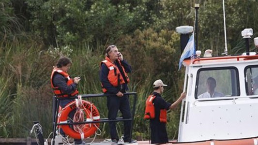 Sigue la desesperada búsqueda de Manuel Storani en el río Luján