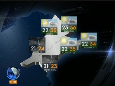 Seguirán las lluvias este martes y la máxima será de 21 grados