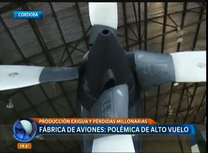Fábrica de aviones de Córdoba: polémica de alto vuelo