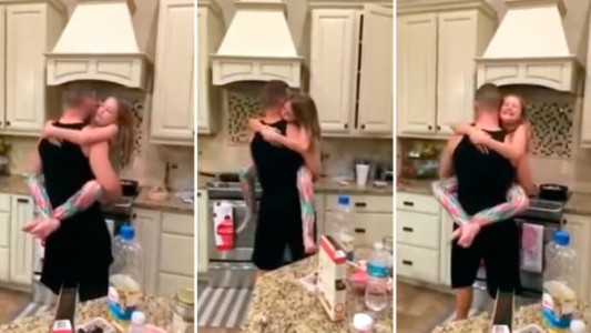 Polémica por un video de un padre y su hija bailando mientras hacían el desayuno