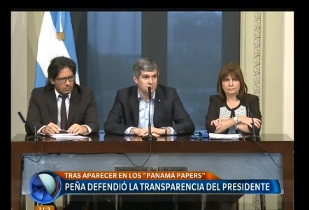 #PanamáPapers : Marcos Peña dijo que Macri "no tiene nada que ocultar"