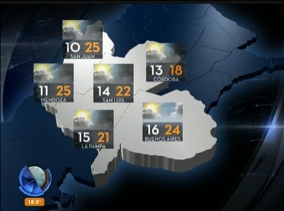 Neblinas a la mañana, nublado todo el día y máxima de 24 grados