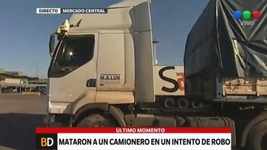 Mataron de fierrazo a camionero en el Mercado Central