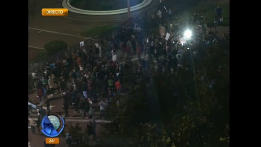 Marcha en Plaza de Mayo para protestar contra Mauricio Macri