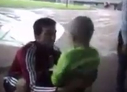 El gran gesto de Barovero con un nene de 4 años