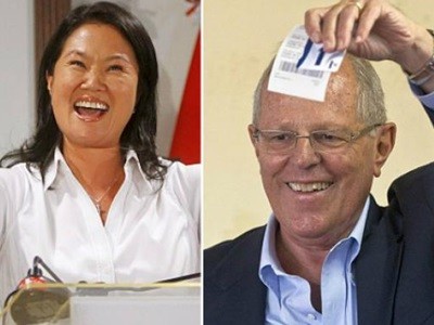 Keiko Fujimori ganó la primera vuelta en Perú y habrá balotaje