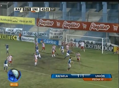 Empate entre Rafaela y Unión