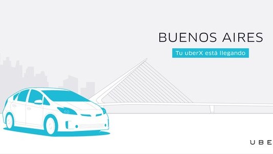 Arranca Uber en Buenos Aires