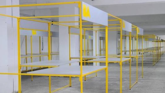 Cómo es la "saladita" oficial que arman para los manteros