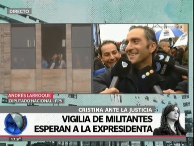 "Esto es inentendible" dice el Cuervo Larroque