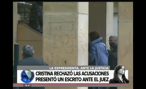El texto completo del escrito que presentó Cristina ante Bonadio