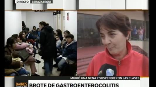 Murió una nena por un brote de gastroenterocolitis en Berazategui