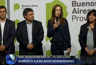 Anunciaron aumento de 15% a jubilados bonaerenses