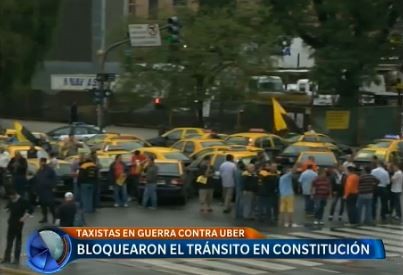 Los cortes anti-Uber en los barrios