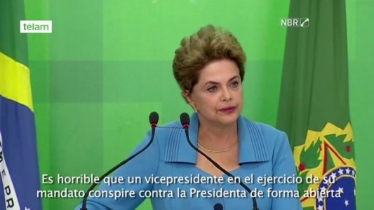 Brasil: Dilma Rousseff advirtió que enfrenta un golpe de Estado